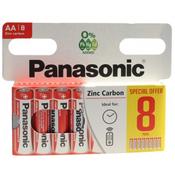 Panasonic Zinc AA R6 UM3 Batteries 8 Pack (20) image