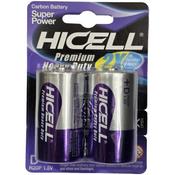 HICELL D Zinc Batteries – 2-Pack (6)