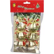 6pcs Christmas Tree Hanging Bells Ornaments 12*20CM