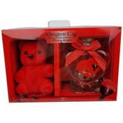 Red Bear &amp; Flashing Bottle Gift Set 14*9.5cm (9) image