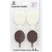 4Pcs Self Adhesive Hooks