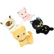 Plush Animal Keychain-Cat 10.5X11cm (12)