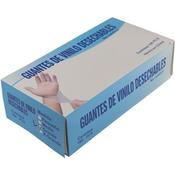100pc Disposable Vinyl Gloves-L image