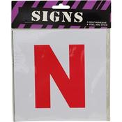 Magnetic Reflective N Plate 15*15cm (12)