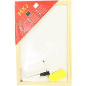 2-Sided Blackboard &amp; Whiteboard Set 20X30cm