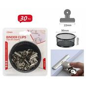 30PCS 22mm Bulldog Clips with Storage Box(12)