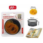 80Pcs 43mm Rubber Bands with Storage Box(12)