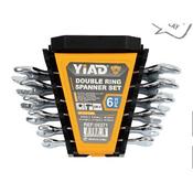 6Pcs Double Open End Wrench Set(6)