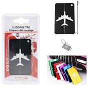 Aluminum Luggage Tag with Steel Loop(24)