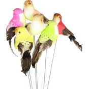 Artificial Feather Bird Garden Stakes Small 40CM (6) image