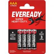 Eveready 4pk Super Zinc AAA Battery(12)