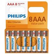 Philips Zinc Chloride 8pk AAA Battery R03G8W/10 (20) image
