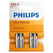Philips Extra Zinc Chloride AAA R03 B4 (12) image