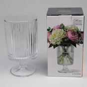 Ribbed Glass Vase 8.5*15cm image