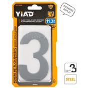11.2cm Self-Adhesive Metal Door Number 3 (12)