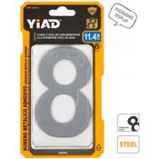 11.2cm Self-Adhesive Metal Door Number 8 (12)