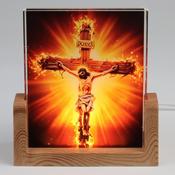 Crucifix USB LED Night Light 12*13cm