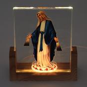 Our Lady USB LED Night Light 12*13cm
