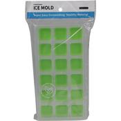 18 Silicone Ice Cube Tray with Cover 22*12cm image