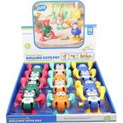Wind-Up Rolling Pet Toy 10*10cm(12)
