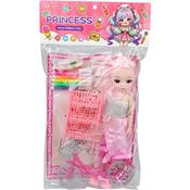 Fashion Doll Colouring Set with Bike &amp; Accessories 40*23cm