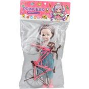Fashion Doll Bicycle Play Set 42*23cm