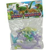 Mini Dinosaur Glow in The Dark Figure Set 21*15cm
