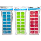 Silicone Ice Cube Tray with Cover 25*10cm image