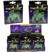 Glow in the Dark Sticky Unicorn 9*11*2cm(24)