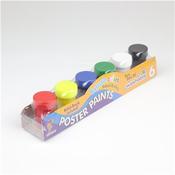 6 Colour Paint Set image
