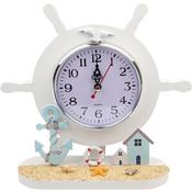 Wooden Table Clock (2) 24X22X7cm