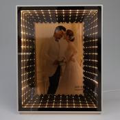 LED Infinity Mirror USB Photo Frame 5X7