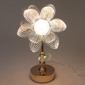 LED Infinity Flower USB Table Lamp 33X18X11cm
