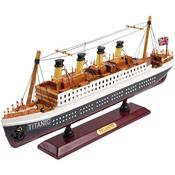 Wooden Titanic Ship Model 35X16X5cm