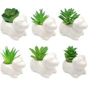 Artificial Succulent Plant in Pot(12) 9X8cm