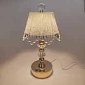 Crystal Fringe LED USB Table Lamp 30X20X11cm