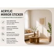 Acrylic Wall Mirror 40*50