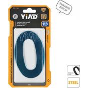 11.2cm Self-Adhesive Metal Door Number 0 (12)