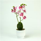 Artificial Phalaenopsis Orchid in Pot (15)