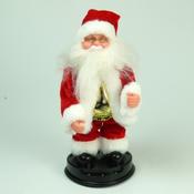 Battery-Operated Animated Santa Claus with Lights