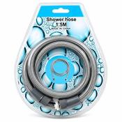 1.5m Grey Nylon Shower Hose