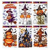 Halloween Static Window Stickers 60X45cm(12) image