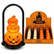LED Halloween Pumpkin &amp; Skull Lantern 7x7x12cm (12)