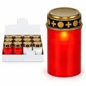 LED Traditional Grave Candle 6.5x12cm (12)