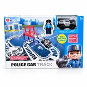 Police Car Track Set 34x23x6cm