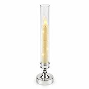 Sliver Light-Up Candle Holder with LED String Lights–Batteries Not Included 26.5x5.5cm(4)