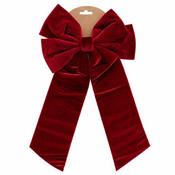 Medium Red Christmas Bow 43x19cm
