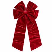 Large Red Christmas Bow 64x26cm