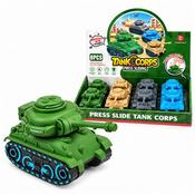 Press-and-Go Toy Tank 12.5x7x8.5cm (8)