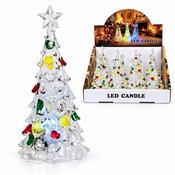 Light-Up Christmas Tree with Star Top 12.5x6cm (12)